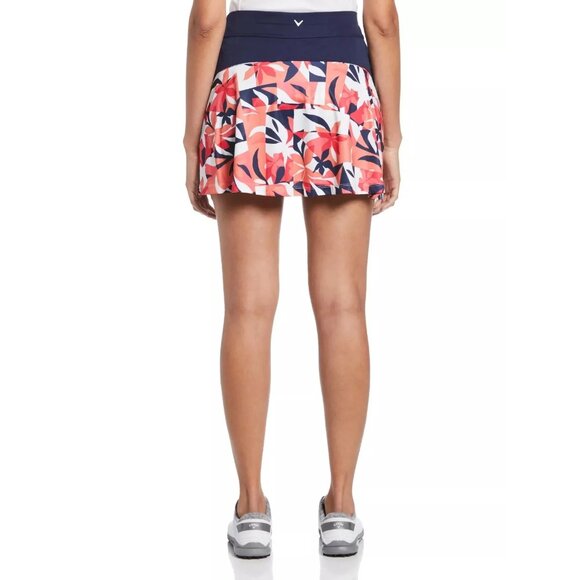 Callaway Womens True Sculpt Tropical Collage Printed Golf Skort XL Golf Athletic - Picture 2 of 12